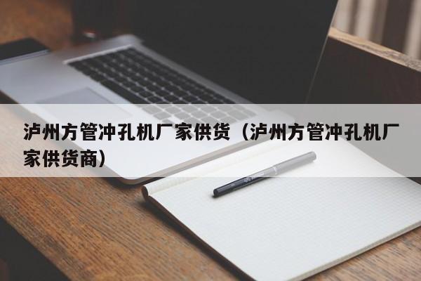 瀘州方管沖孔機(jī)廠家供貨（瀘州方管沖孔機(jī)廠家供貨商）